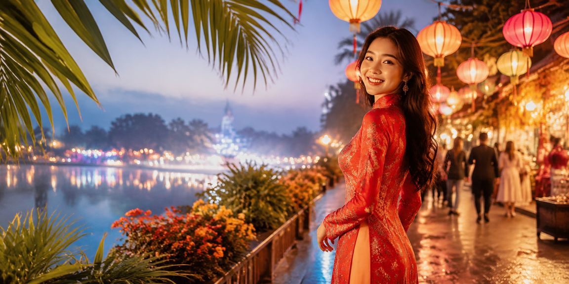 Người chơi tham gia xổ số và trò chơi may mắn tại chợ đêm Đà Lạt